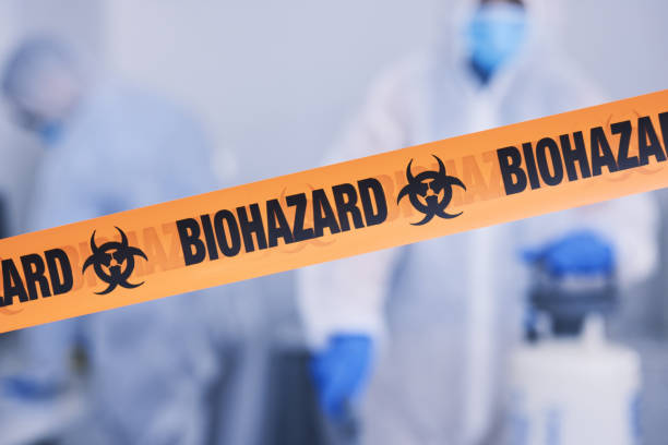Professional Drug Lab Cleanup technician working in Highland Park, IL